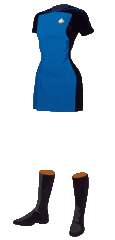 Sous-officiers Femme Bleu