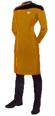 Tenue de réception Jaune