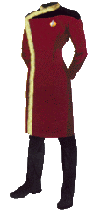 Tenue de réception Rouge
